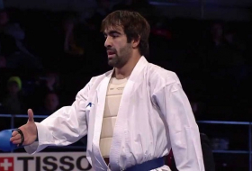 Azerbaijani karate player defeats Armenian rival - VIDEO 